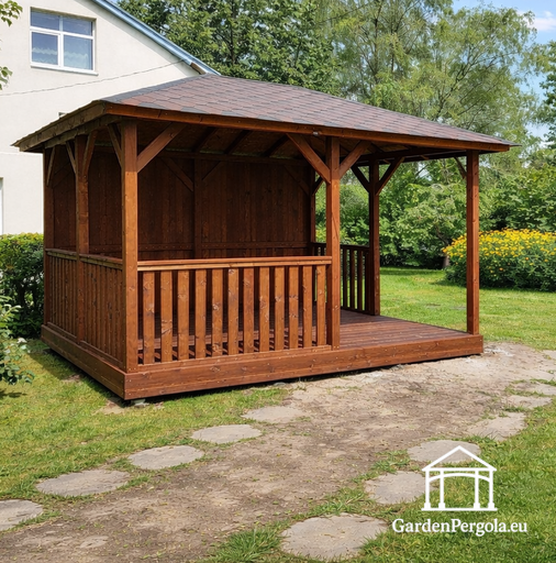 Our standart wood garden Gazebos