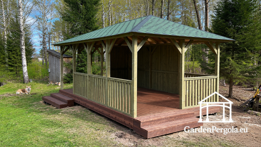 Real life gazebo photo